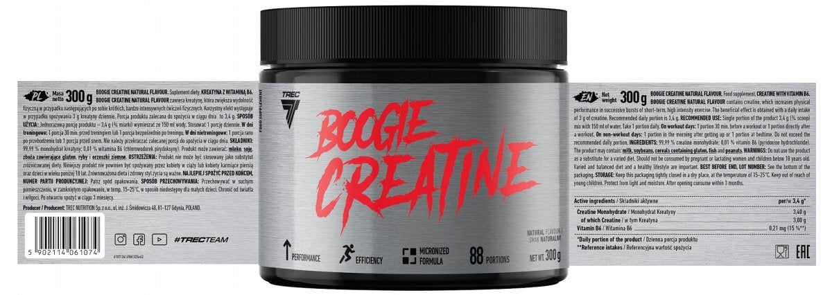 BOOGIE CREATINE 300G