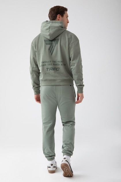 Green men’s hoodie – TW BASIC HOODIE 183 M GREEN