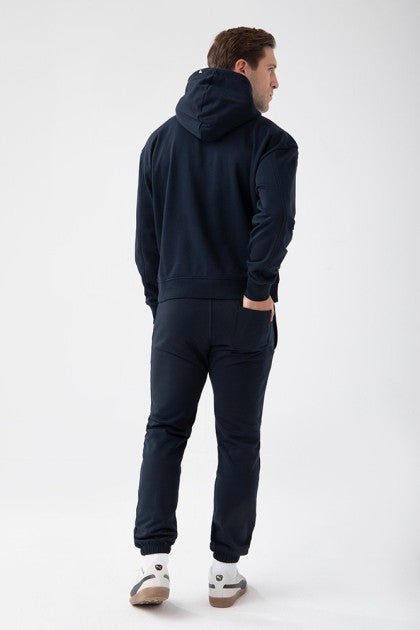 Navy men’s hoodie – TW BASIC HOODIE 184 M NAVY