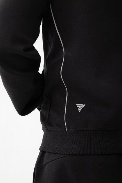 Black crewneck sweatshirt – TW BASIC SWEATSHIRT 191 M BLACK