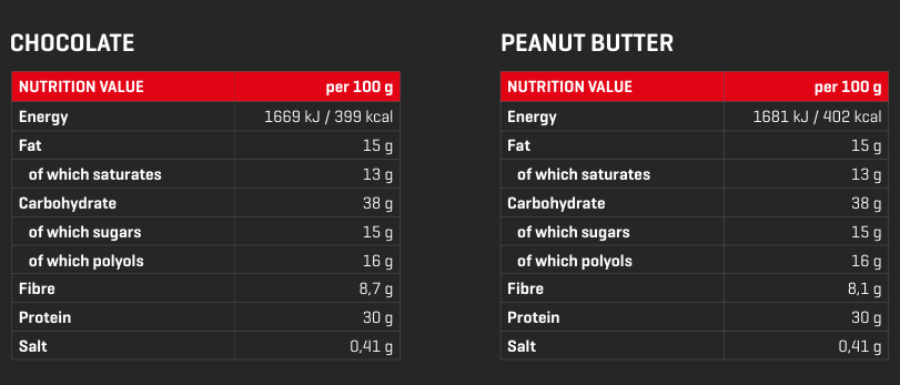 BOOGIE Protein bars 60g