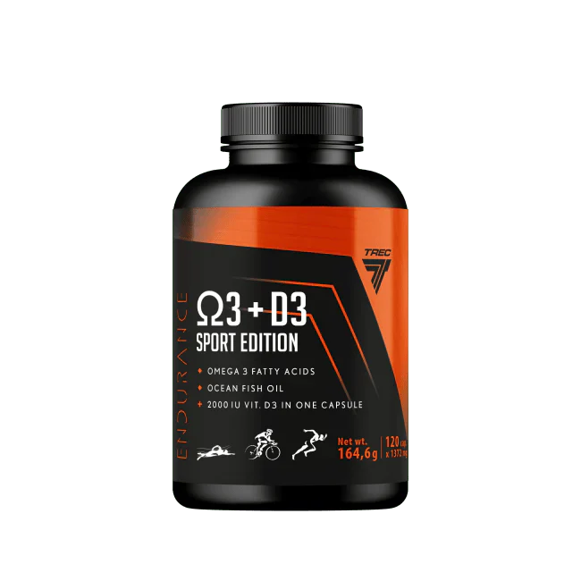Omega 3 + Vit D3 sport edition 120cap